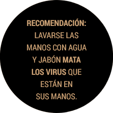 sello recomendaciones de uso del jabon de manos de Mallorca